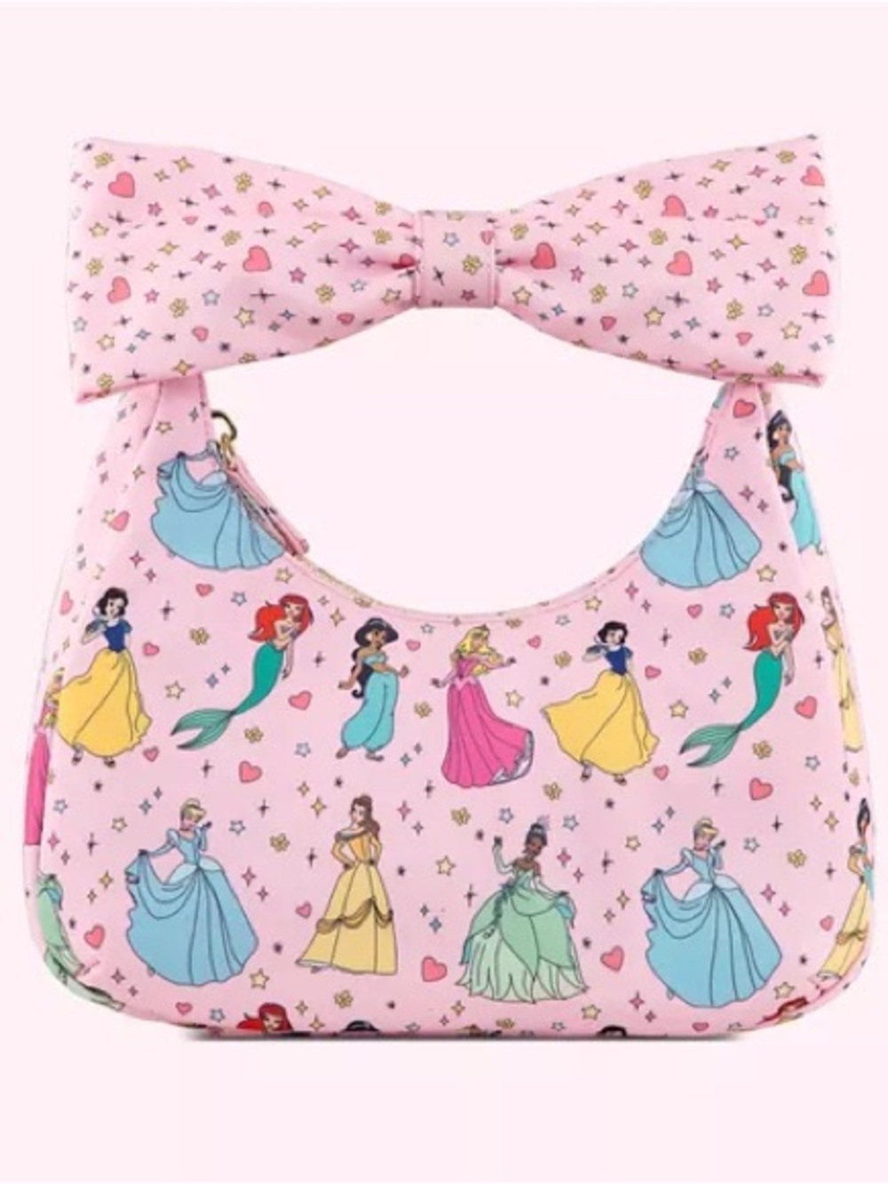 NWT Stoney Clover Lane Disney Princess Bow Bag - Picture 2 of 3